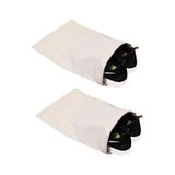 ÇANTAPAK Ayakkabı Torbası 30 X 37 Cm Ham Bez Kumaş 5 Adet Için
