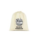 ÇANTAPAK Ham Bez Ekmek Torbası 40 x 40 cm ( 1 adet için )
