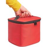 Çantası Termal Çanta Soğuk ve Sıcak Tutucu Termal Termos Kamp Çanta Soğuk Içecek Çantası Kamp Termos Çantası 8 Litre (Kırmızı)