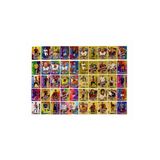 CANTEX TECH Futbolcu Oyun Karti 25 Adet GOLD + 25 GÖKKUŞAĞI Series Pocket Esnek Kırılmaz Parlak Kart +ALBÜM
