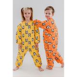 Cantoy Erkek Bebek 2.5 Tog Desenli Uyku Tulumu 2 Yaş Turuncu