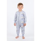 Cantoy Erkek Çocuk Elyaf Dolgulu Premium Kalite 2 Tog Desenli Uyku Tulumu - Mavi - 10 Yaş