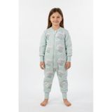 Cantoy Kız Çocuk Elyaf Dolgulu Premium Kalite 2 Tog Desenli Uyku Tulumu Mint