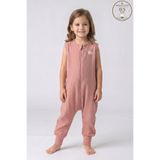 cantoy Kız Çocuk Uyku Tulumu, Çok Renkli, 3-11 Yaş, Baskılı Desen, Müslin, 0.5 Tog (pembe, 8 yaş)