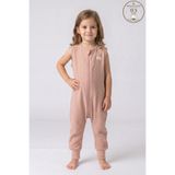 cantoy Kız Çocuk Uyku Tulumu, Çok Renkli, 3-11 Yaş, Baskılı Desen, Müslin, 0.5 Tog (Somon, 9 yaş)