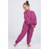 Cantoy Kız Erkek Çocuk Kalın Elyaf Dolgulu Premium Kalite 2.5 Tog Desenli Uyku Tulumu Koyu Mor