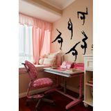 Canvartie Ritmik Cimnastik Çocuk Odası Duvar Sticker