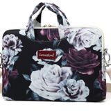 Canvaslove MacBook Pro 16 inç ve 15.6 inç ve 16 inç laptop için Suya Dayanıklı Laptop Omuz Kol Çantası