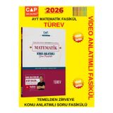 Çap 2026 Ayt Matematik Türev Video Anlatımlı Fasikül Seti(Konu Anlatımlı Soru Bankası)+Kalem