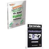 Çap 2027 10. Sınıf Biyoloji Plus Maarif Model Soru Bankası + EVP Akademi Paragraf