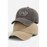 CAP BROS DAD & MOM Est. Nakışlı Eskitme Şapka Kep