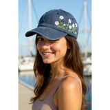 CAP BROS Sabah Sefası Sarmaşık Çiçek Nakışlı Eskitme Kep Şapka