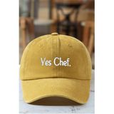 CAP BROS YES CHEF NAKIŞLI ESKİTME KEP ŞAPKA
