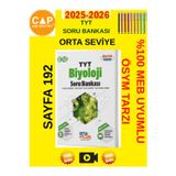 Çap Plus 25-26 Tyt Biyoloji Ösym Tarzı Video Çöz. Soru Bankası+Android Kalem