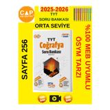 Çap Plus 25-26 Tyt Coğrafya Ösym Tarzı Video Çöz. Soru Bankası+Android Kalem