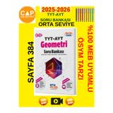 Çap Plus 25-26Tyt-Ayt Geometri Ösym Tarzı Video Çöz. Soru Bankası+Android Kalem