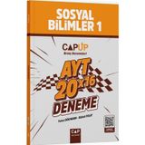 Çap Up Yks Ayt Deneme 20*16 Sosyal Bilm 1 - (Güncel Müfredat)2027 Müfredata Uygun