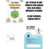 Çap Yayınları 10.sınıf Coğrafya Soru Bankası Hediyeli - CAPBLT126