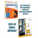 Çap Yayınları 10. Sınıf Matematik Fasikül Seti +Gür Açılar Üçgenler Hediyeli!!