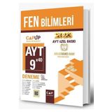 Çap Yayınları - 2023 Özel Baskı AYT Fen Bilimleri 9 X 40 Up Deneme