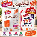 Çap Yayınları 2027 11 Sınıf Matematik Soru Fasikül Seti-Maarif Tyt Deneme Hediyeli!!