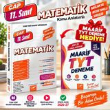 Çap Yayınları 2027 11 Sınıf Matematik Soru Fasikül Seti-Maarif Tyt Deneme Hediyeli!!