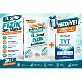 Çap Yayınları 2027 Güncel Müfredat 11.Sınıf Fizik Soru Bankası-Maarif Tyt Deneme Hediyeli!!