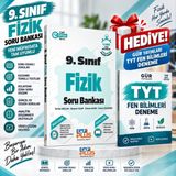 Çap Yayınları 2027 Güncel Müfredat 9.Sınıf Fizik Soru Bankası-Gür Yayınları Tyt Fen Denme Hediyeli!!!!!