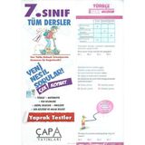 Çap Yayınları 7. Sınıf Yaprak Test Tüm Dersler