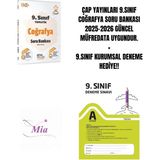 Çap Yayınları 9.sınıf Coğrafya Soru Bankası Hediyeli - CAPBLT112