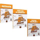 Çap Yayınları Ayt Matematik Edebiyat Ve Sosyal Bilimler Deneme Seti 3 Kitap