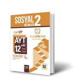 Çap Yayınları - AYT Sosyal Bilimler 2 12 X 40 Up Deneme