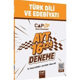 Çap Yayınları Ayt Türk Dili ve Edebiyatı 16 x 24 Up Deneme - Aslı Aydın