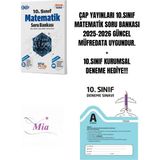 Çap Yayınları Çap 10.sınıf Anadolu Matematik Soru Bankası