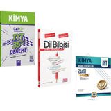 Çap Yayınları Çap Tyt Kimya Deneme Akm Dil Bilgisi Soru Bankası ve Bilgi Sarmal Ayt Kimya Deneme Seti 3 Kitap