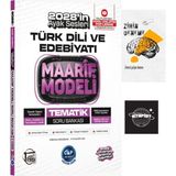 Çap Yayınları Çap Üniversiteye Hazırlık Edebiyat Ders Platosu Maarif Tematik Soru Bankası+Zihindeneme-14