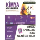 Çap Yayınları Kimya Kimyasal Tepkimeler Denge Asitler Konu Anlatımlı Soru Fasikülü