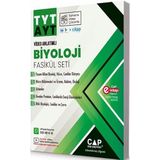 ÇAP Yayınları TYT AYT Biyoloji Fasikül Seti, Video Anlatımlı, Dijital Kitap Hediyeli, 5 Konu, 2024 Baskı, 29.7x21 cm, Lise Hazırlık
