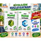Çap Yayınları Tyt-Ayt Biyoloji Soru Bankası Seti-Tyt Fen Bilimleri Deneme Hediyeli!! - ÇAP YAYINLARI