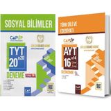 Cap Yayinlari Tyt Ayt Sosyal Bilimler Deneme Seti 2 Kitap