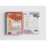 Çap Yayınları Tyt Deneme Sınavı 2 B Kitapçığı + Tg Test Grup Ayt Türkiye Geneli 1. Sınav B Kitapçığı | Yks Tyt Ayt Deneme Seti