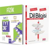 Çap Yayınları Tyt Fizik 36 x 7 Up Deneme ve Dil Bilgisi Soru Bankası Seti 2 Kitap