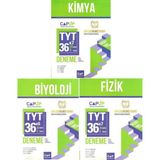 Çap Yayınları TYT Fizik Kimya Biyoloji Deneme Seti