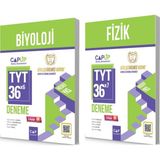 Çap Yayınları Tyt Fizik ve Biyoloji Deneme Seti 2 Kitap
