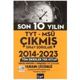 Çap Yayınları TYT MSÜ Son 10 Yılın Çıkmış Soruları
