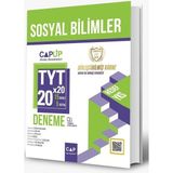 Çap Yayınları TYT Sosyal Bilimler Deneme Kitabı Üniversite Hazırlık 100 Sayfa 2023