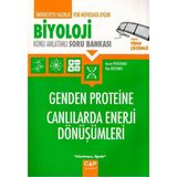 Çap Yayınları Üniversiteye Hazırlık Biyoloji Genden Proteine Canlılarda Enerji Dönüşümleri Konu Anlatımlı Soru Bankası - Oya Bostancı
