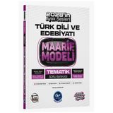 Çap Yayınları Üniversiteye Hazırlık Türk Dili ve Edebiyatı Ders Platosu Maarif Modeli Tematik Soru Bankası 2028