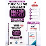 Çap Yayınları Üniversiteye Hazırlık Türk Dili Ve Edebiyatı Maarif Modeli Tematik Soru Bankası-Gür Yayınları Ayt Edebiyat Soru Fasikülü Hediye!!