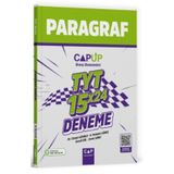 Çap Yayınları YKS TYT Paragraf Birleştirilmiş Karne 15x24 UP Deneme Video Çözümlü